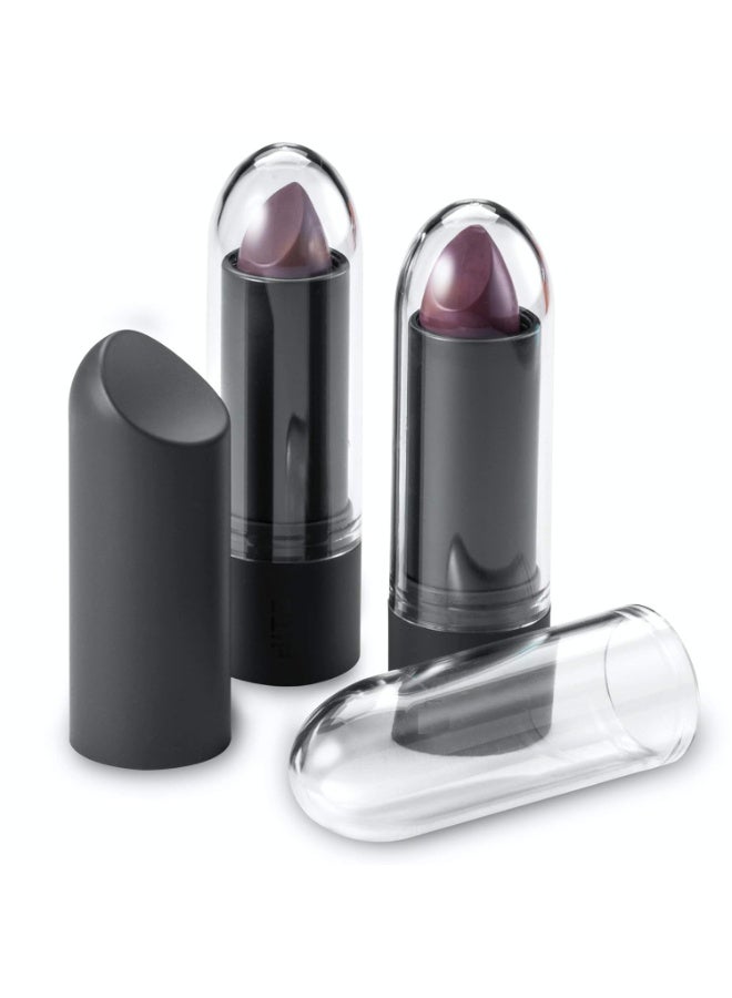 BY ALEGORY Clear Lipstick Caps Compatible With BITE BEAUTY - AMUSE BOUCHE Lipstick - Replaces Original Cap To See Your Favorite Lipstick Color Easily (12 Caps) - Image 2